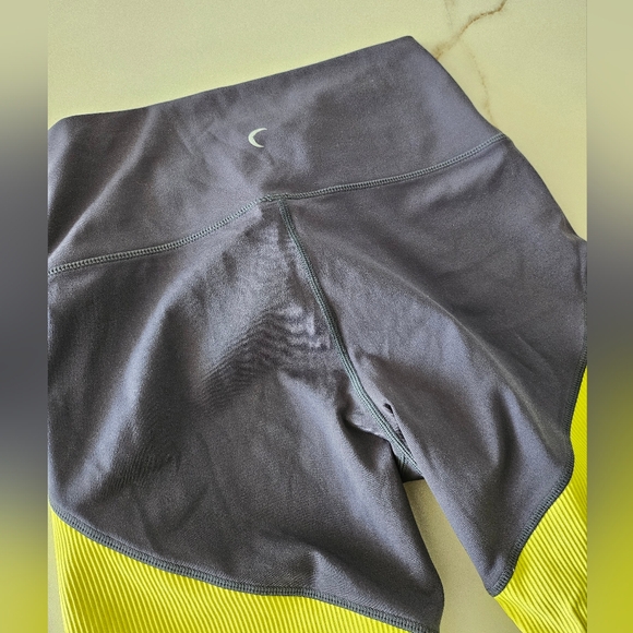 Zyia Active Neon Yellow Parallel Luxe Leggings Sz 4 - Picture 6 of 14